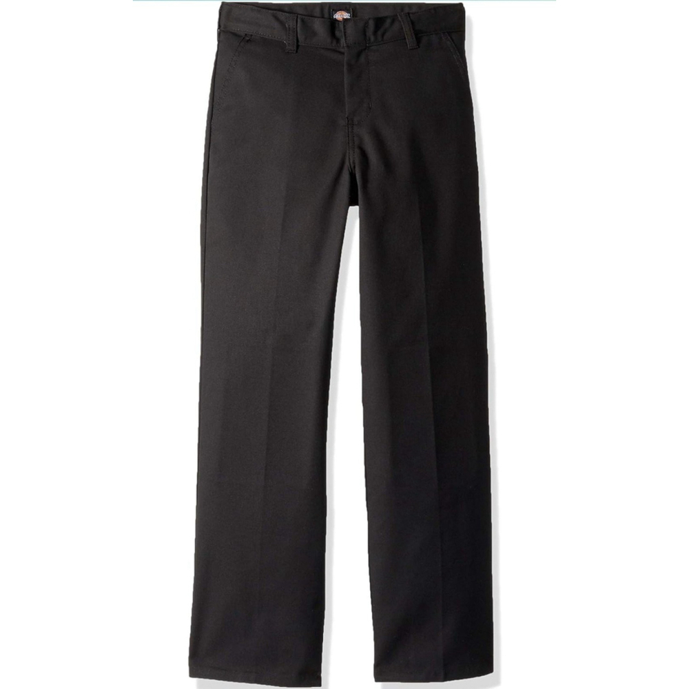 Dickies Boys' Flex Waist Flat Front Pant